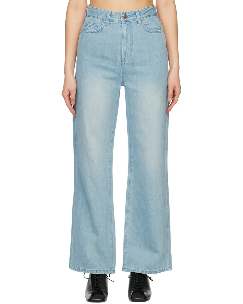 Arch The Blue Wide Straight Jeans L
