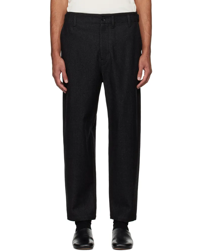 Christophe Lemaire Gray Carrot Trousers Mu200