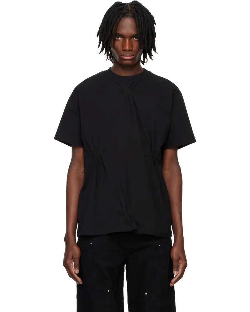 Heliot Emil Black Petrichor T-shirt Black