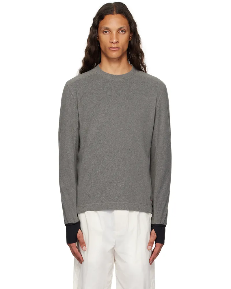 Moncler Gray Polartec Sweater 93b