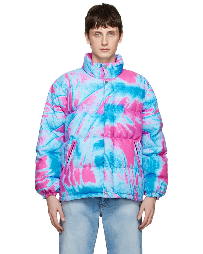ARG Blue & Pink Embroidered Jacket Pink