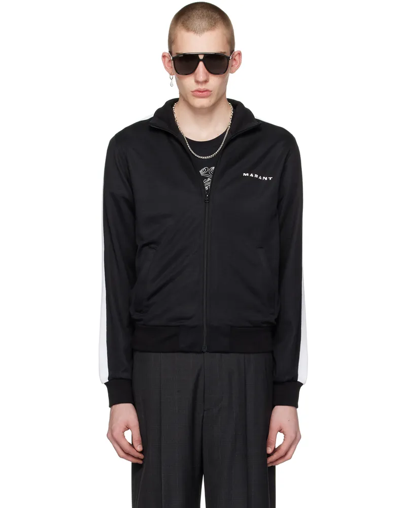 Isabel Marant Black Ronny Track Jacket 01bk