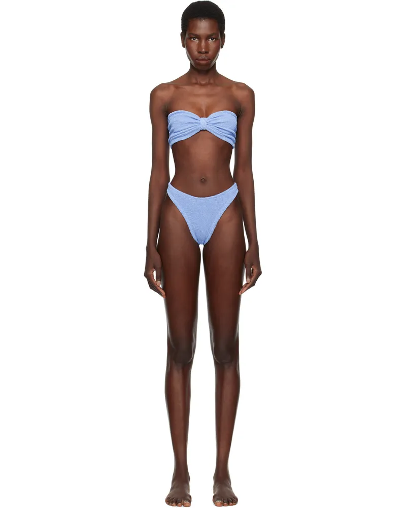 Hunza G Blue Tina Bikini Cornflower
