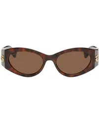 Gucci Brown Cat-Eye Sunglasses Havana