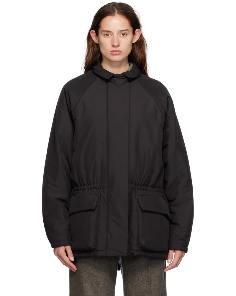LE 17 SEPTEMBRE Black Padded Hunting Jacket Black