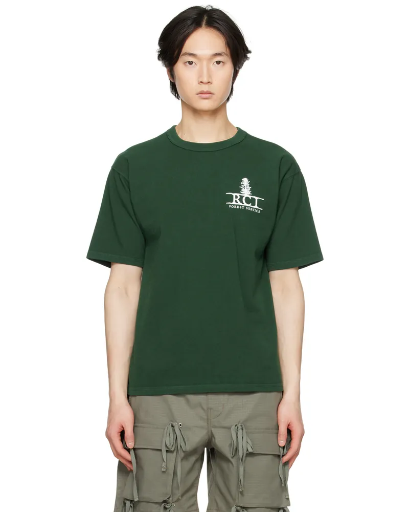 Reese Cooper Green Roots T-Shirt Forest