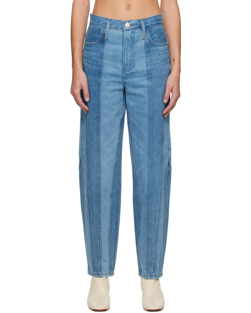Frame Denim Indigo Barrel Jeans Indigo