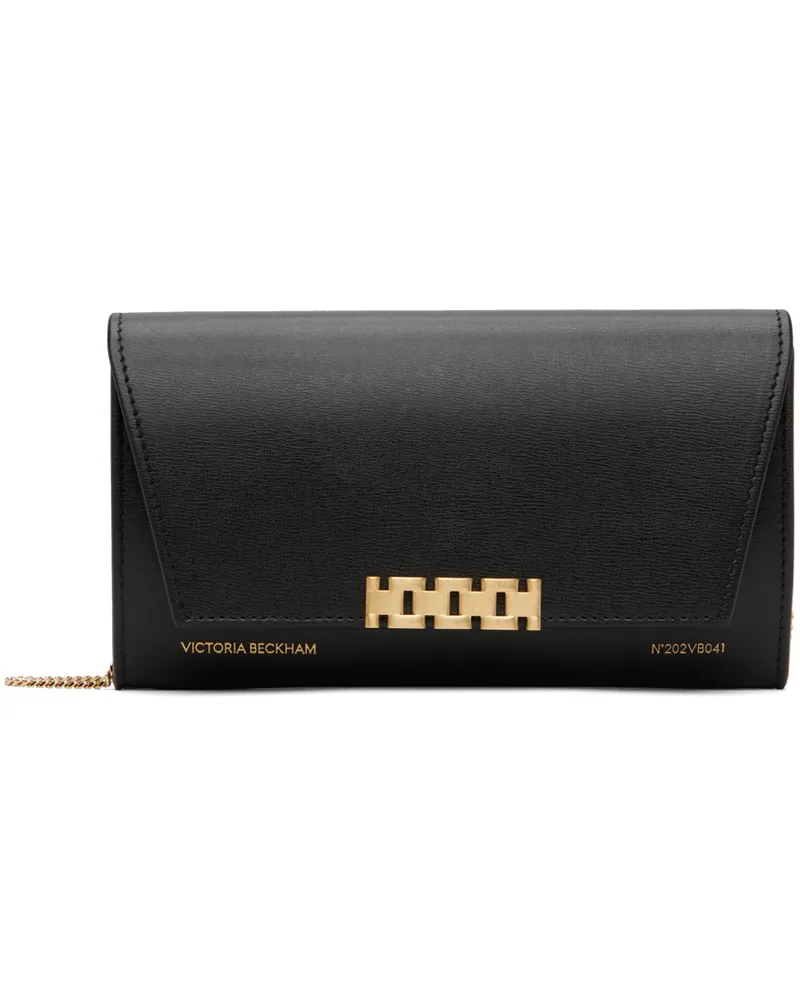 Victoria Beckham Black Wallet On Chain Bag Black