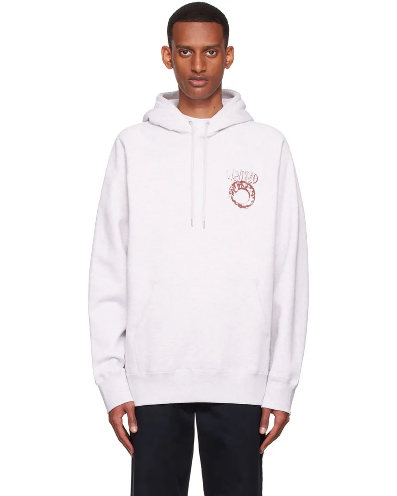 Wood Wood Gray Fred Hoodie 1015