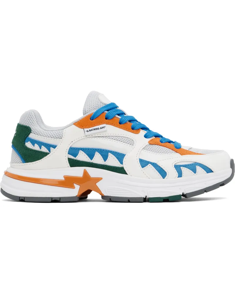 BAPE White Shark STA Indonesia M1 Sneakers Wht-white