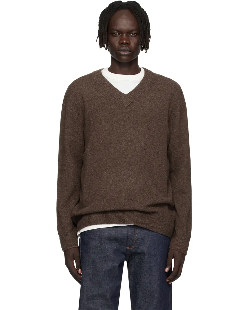 A.P.C. Brown Dany Sweater Pca