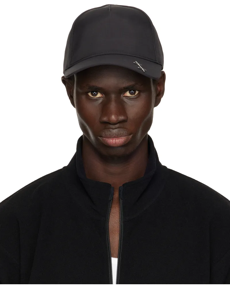 Heliot Emil Black Haploid Cap Black