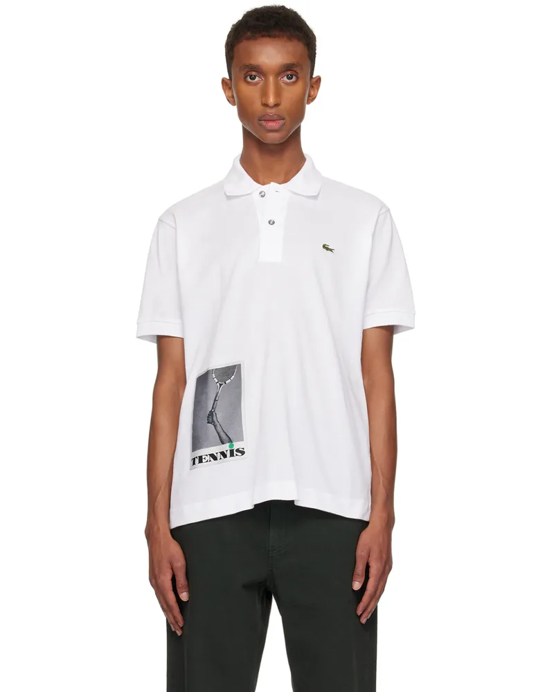 Lacoste White Original L.12.12 Polo 001