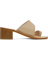 Maryam Nassir Zadeh Beige Ricarda Heeled Sandals Camel