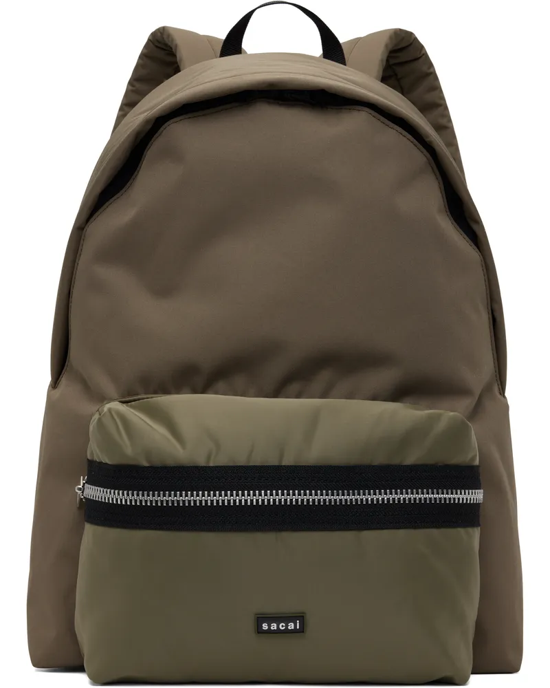 Sacai Brown Pocket Large Tote - bei MyBestBrands shoppen