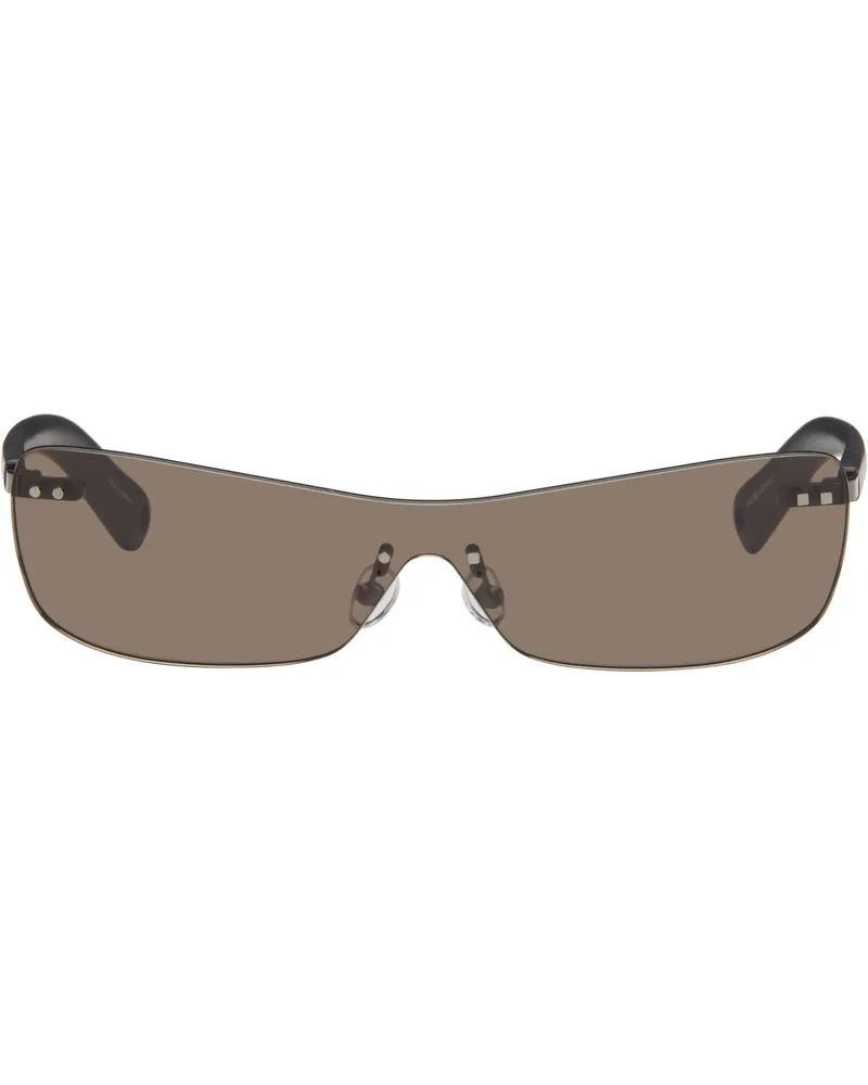 Jacquemus Gray 'Les lunettes Mirada' Sunglasses 960