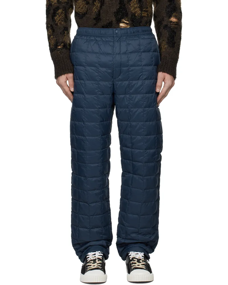 TAION Navy Mountain Down Trousers D.navy