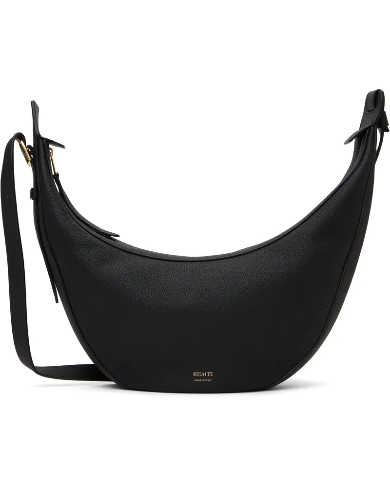 KHAITE Black Small Augustina Crossbody Bag 200