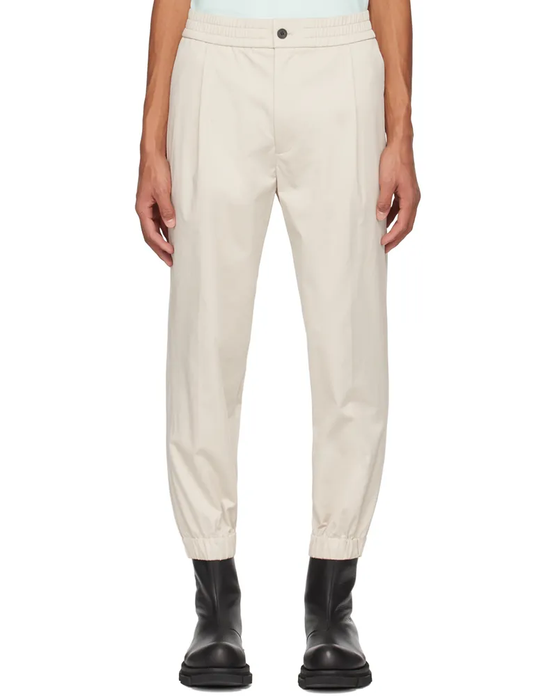 SOLID HOMME Beige Four-Pocket Trousers 719e
