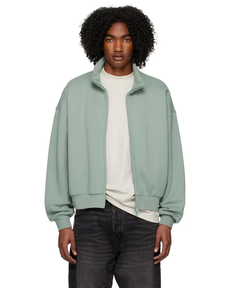Fear of God Blue Full Zip Jacket Sycamore