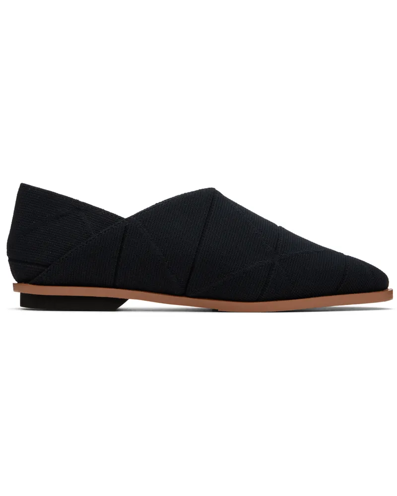 Issey Miyake Black Tatami Loafers 15