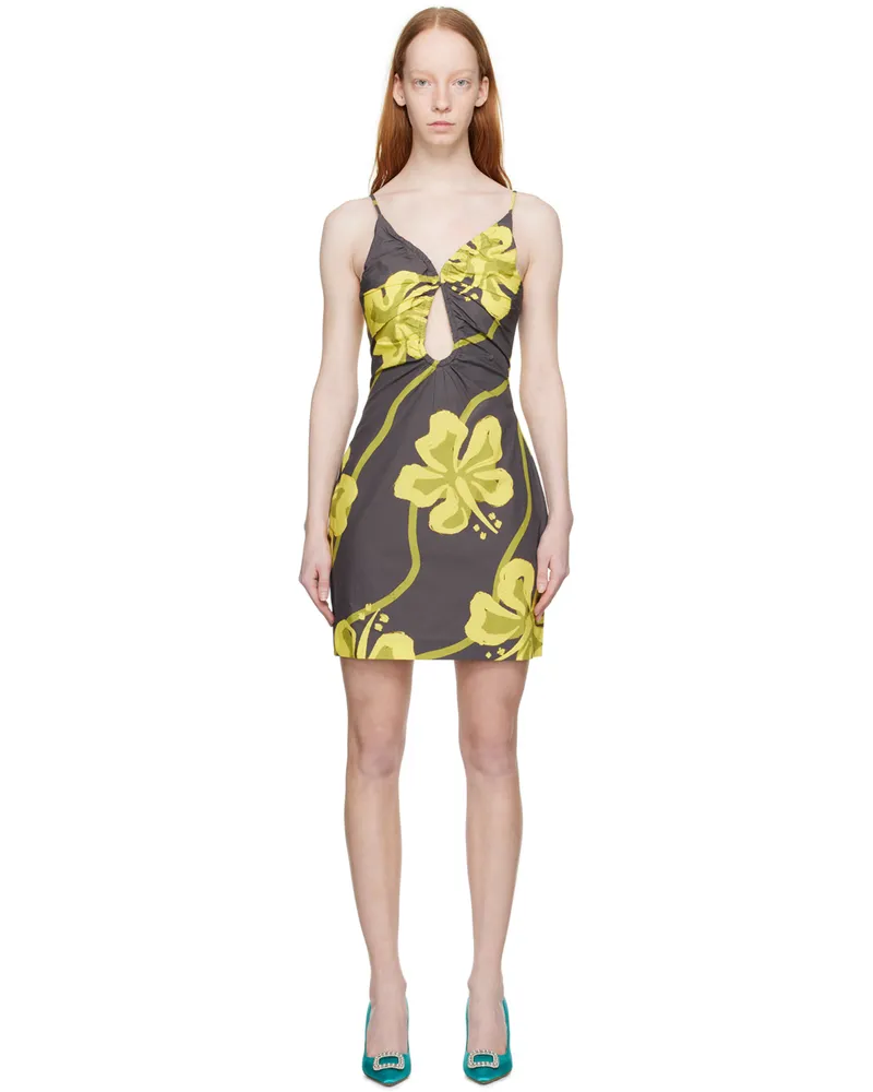 Wynn Hamlyn Brown Marcus Watson Zoe Seersucker Minidress Marcus