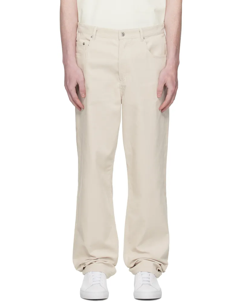 A.P.C. Off-White Fairfax Trousers Aae