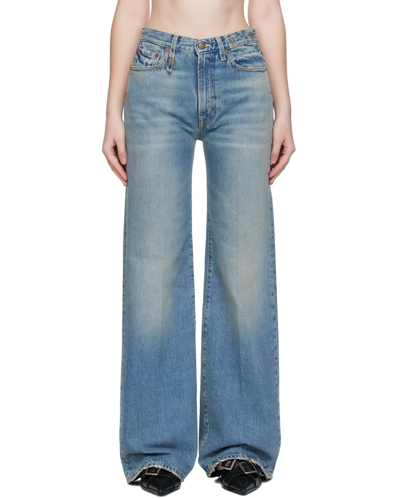 R13 Blue Flare Jeans Merrin