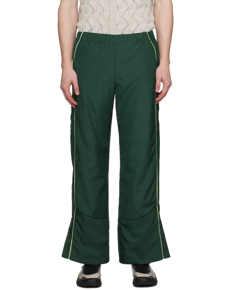 Robyn Lynch Green Piping Track Pants 24496975
