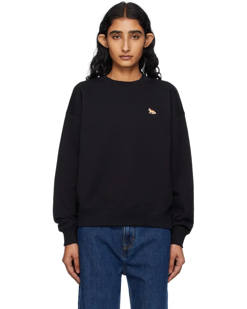 Kitsuné Black 'Baby Fox' Comfort Sweatshirt P199