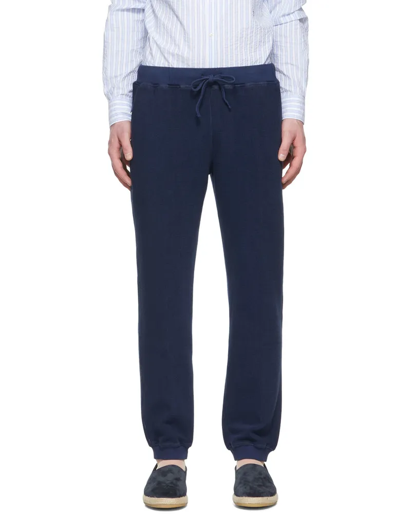 Massimo Alba Grey Cotton Lounge Pants U902