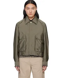 Filippa K Taupe Boxy Jacket Dark