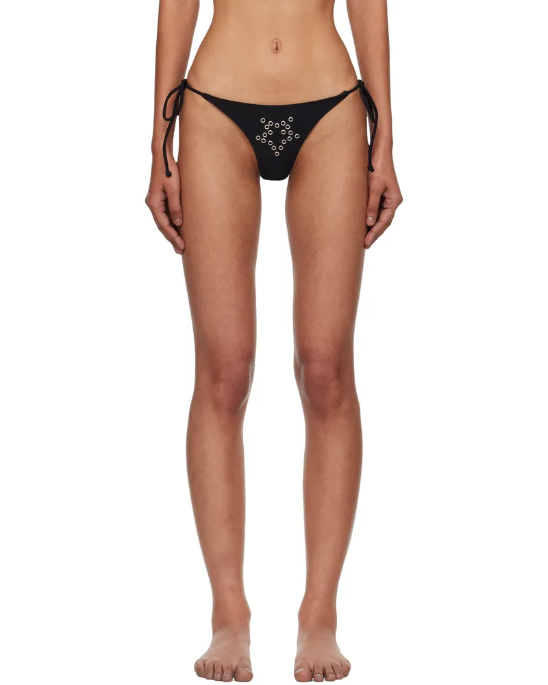 Miaou Black Kauai Bikini Bottom Black