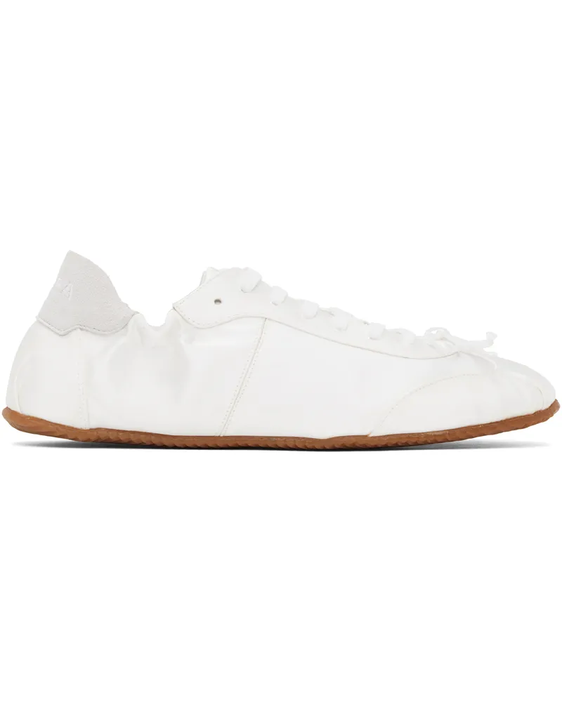 ABRA White Ballerina Sneakers White