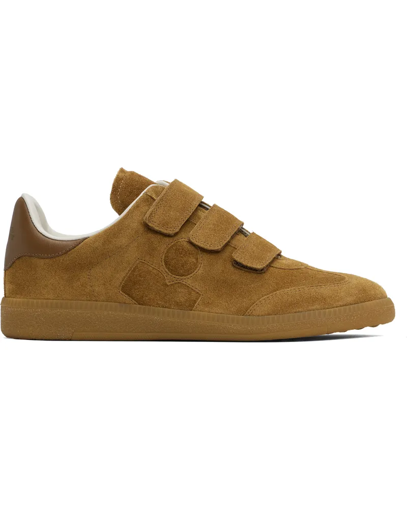 Isabel Marant Tan Beth Sneakers Cognac