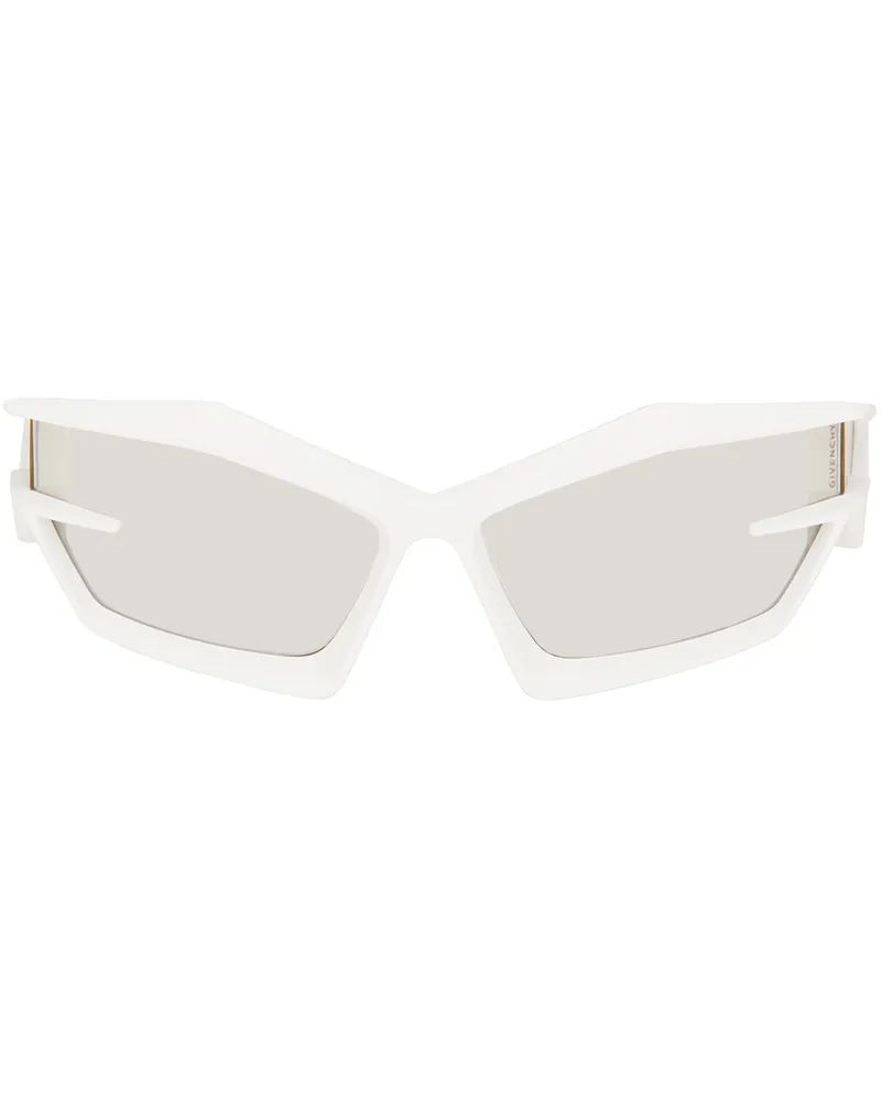 Givenchy White Giv Cut Sunglasses 21c