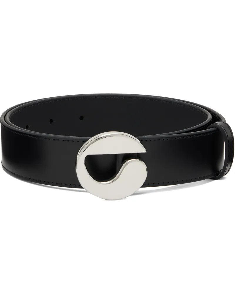 COPERNI Black 'Coperni' Logo Belt Black
