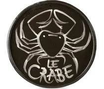 SSENSE Exclusive Black Bonjour Monsieur Crabe Plate