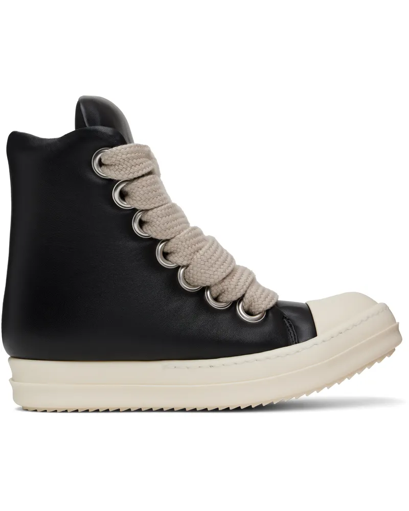 Rick Owens Black Hollywood Jumbolace Sneakers 911