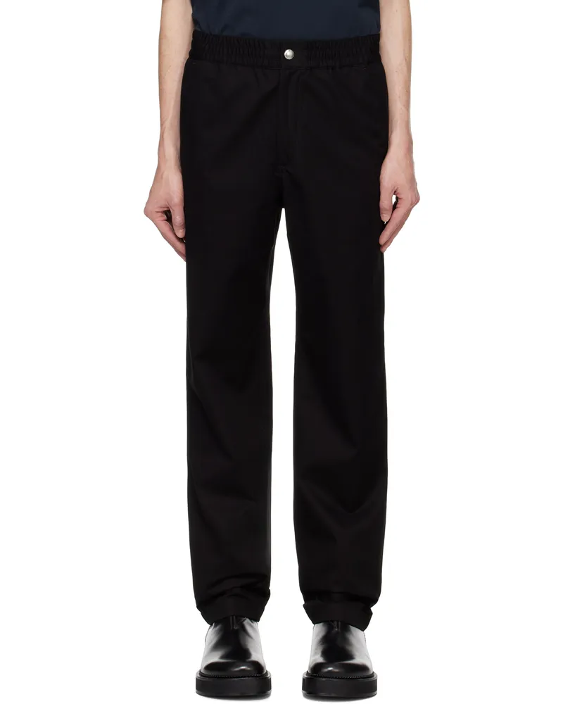 Kitsuné Black Casual Trousers P199