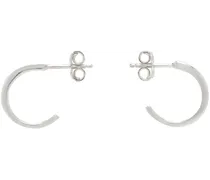 Silver Miur Hoop Earrings