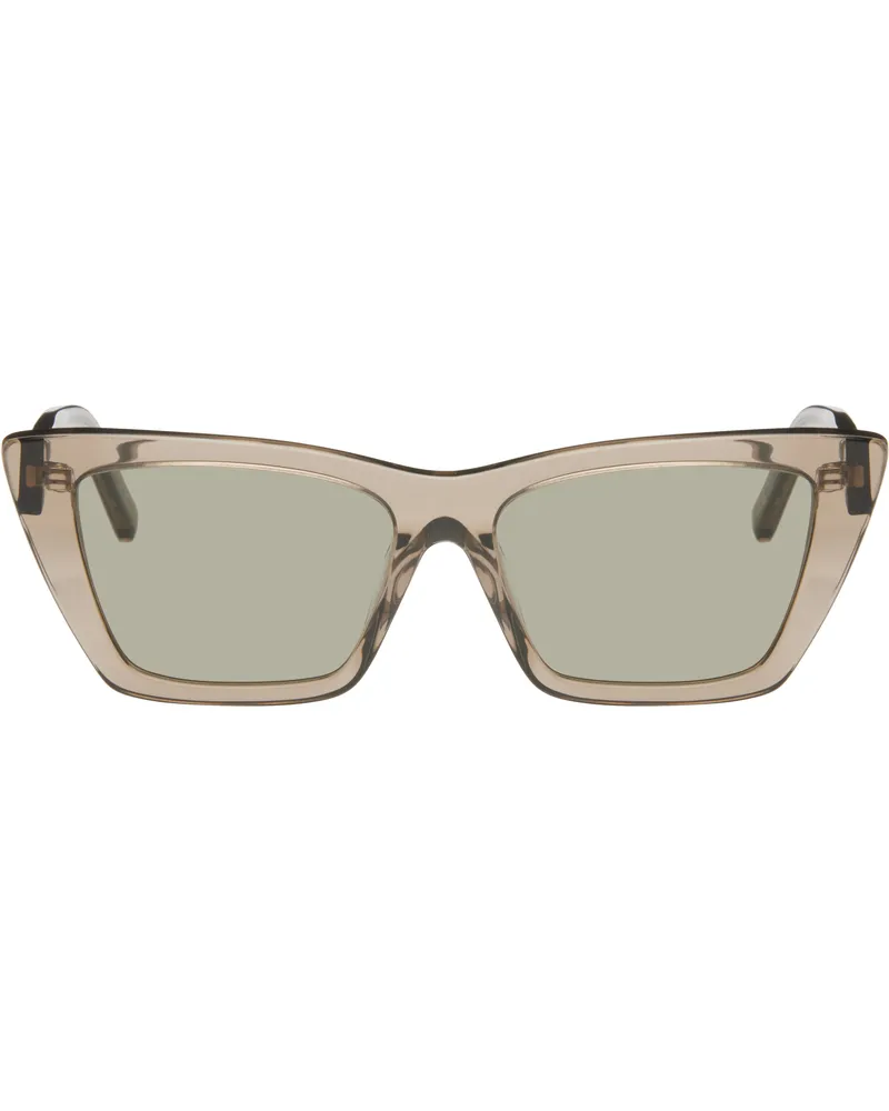 Saint Laurent Brown SL 276 Mica Sunglasses 043