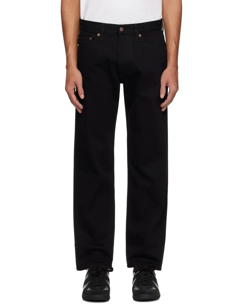 Noah NYC Black 5-Pocket Denim Jeans Black