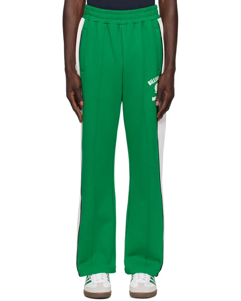 Billionaire Boys Club Green Paneled Track Pants Green