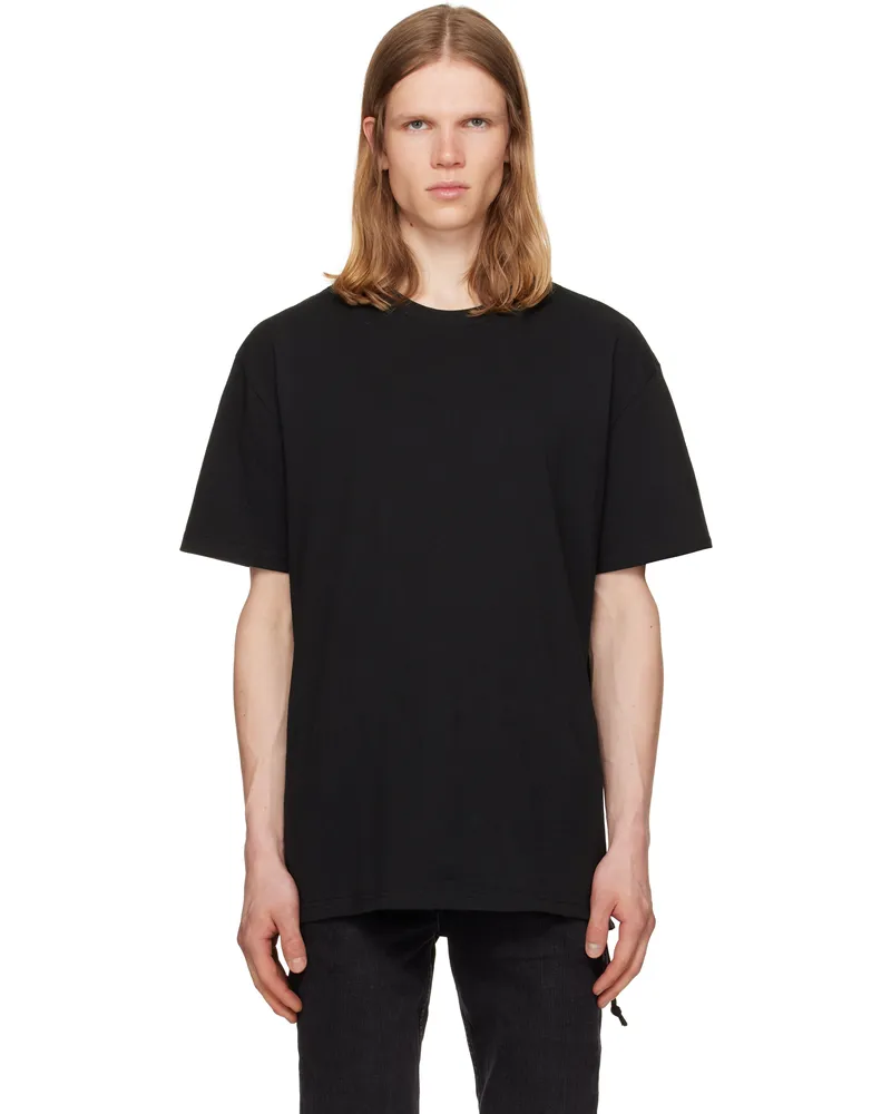 ksubi Black 4 X 4 Biggie T-shirt Black