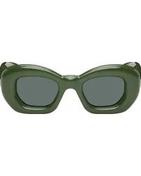 Loewe Green Inflated Butterfly Sunglasses 96n