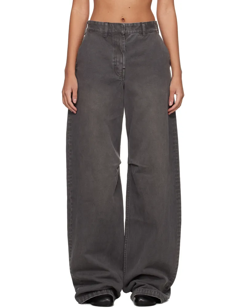 Entire Studios Gray Dem Jeans Stonelight