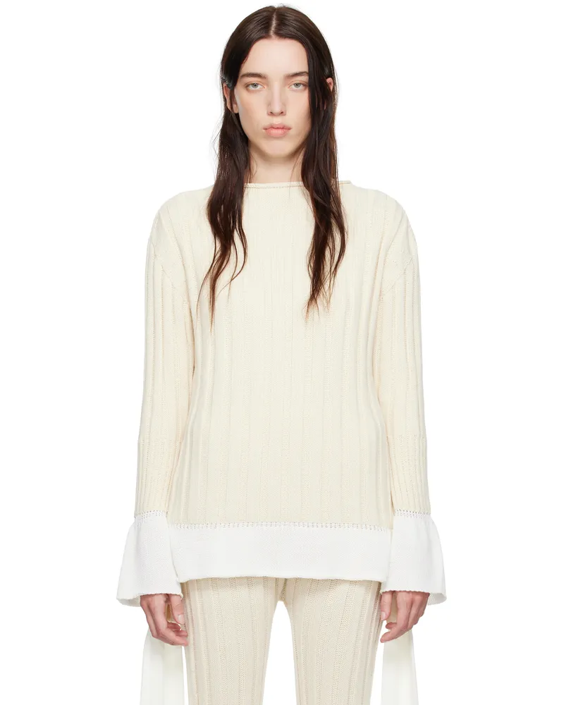 Issey Miyake Off-White 'Behind The Scenes' Sweater 06