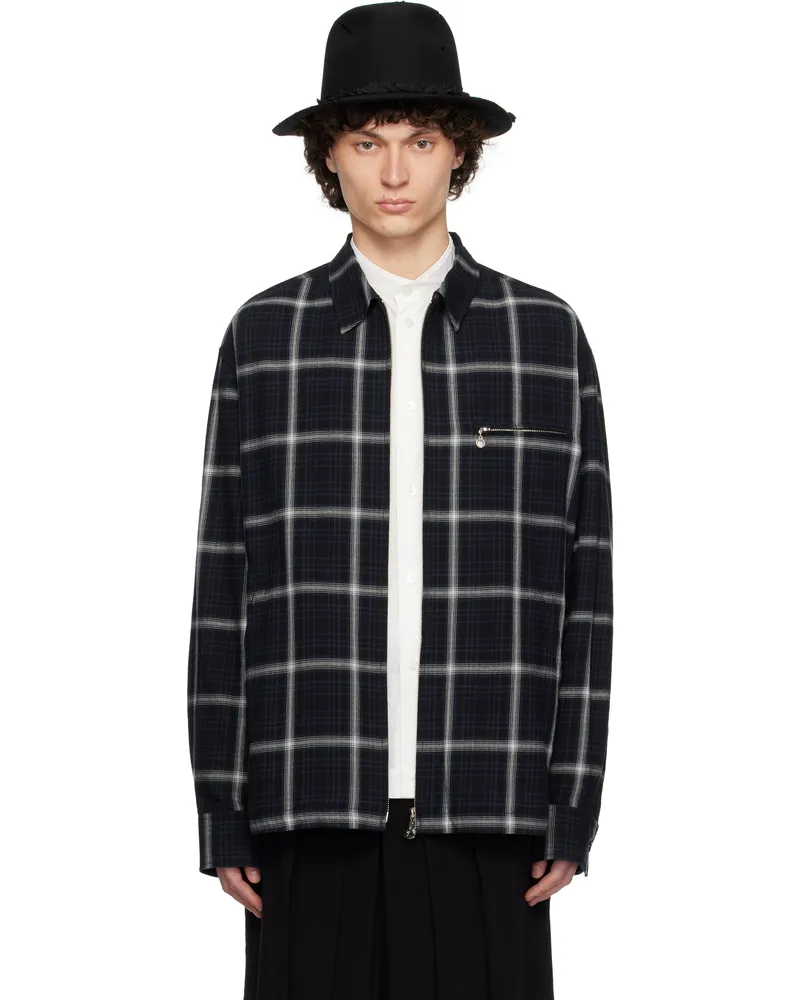 TheSoloIst Black Full Zip Work Jacket Black