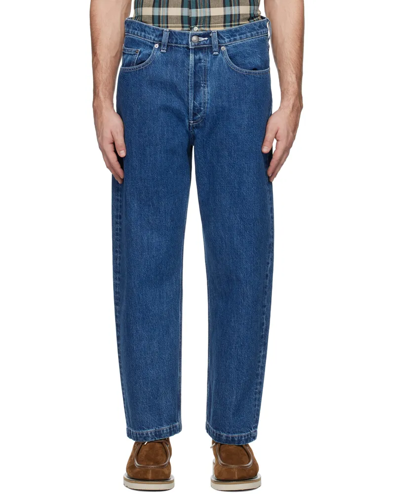 A.P.C. Blue Achille Jeans Ial
